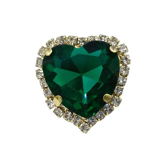 Green Heart Gemstone