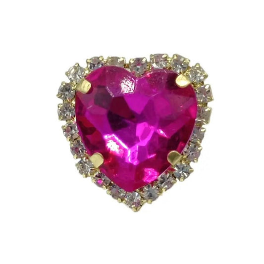 Pink Heart Gemstone