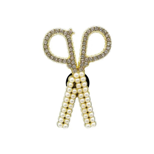 Gold Pearls Scissors