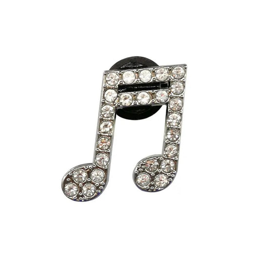 Silver Music Note